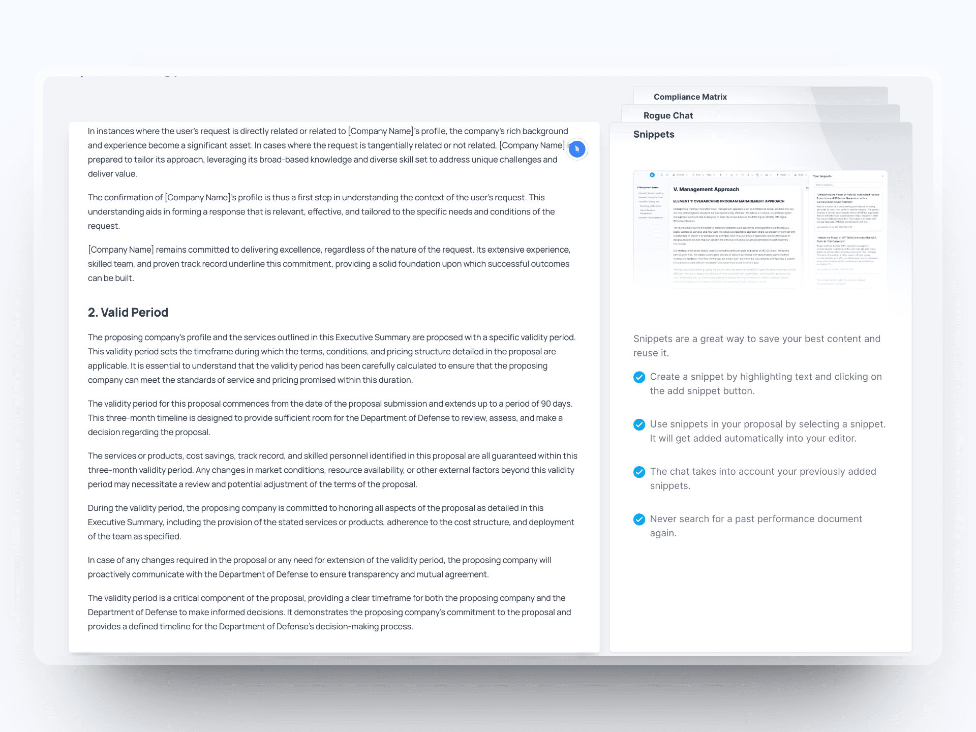 AI RFP Writer