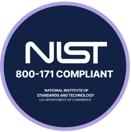 NIST 800-171 Certified Logo